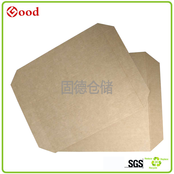 倉儲周轉對向推拉紙滑板，紙滑片